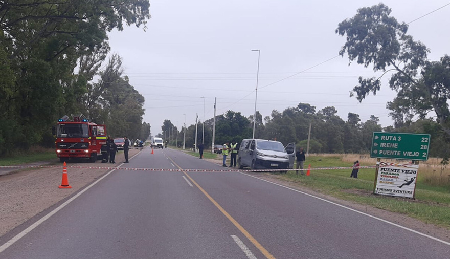 Un ciclista de 14 años murió al ser embestido en la Ruta 72 cerca de