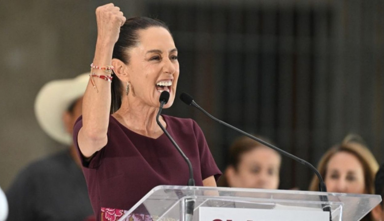 Claudia Sheinbaum fue elegida como la primera mujer presidenta de México