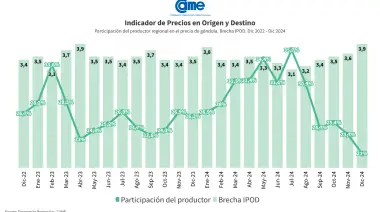 Del productor al consumidor los precios de los agroalimentos se multiplicaron por 3,9 veces en diciembre