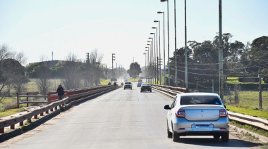 La Usina hará el recambio de las luces LED en el Puente Dardo Rocha