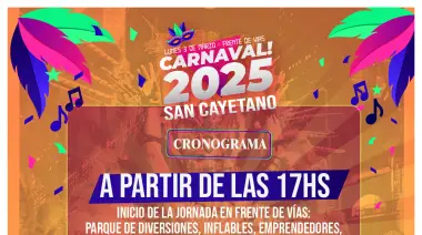 San Cayetano lanzó el cronograma de eventos para los carnavales