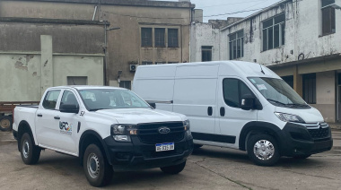 La Usina Popular Cooperativa amplió su flota con una nueva ambulancia y un vehículo operativo