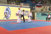 El necochense Emiliano Dupor triunfa en el Mundial de Taekwondo en Corea del Sur