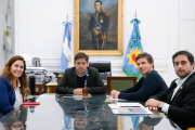 Jimena López y Axel Kicillof acuerdan estrategias para potenciar Puerto Quequén