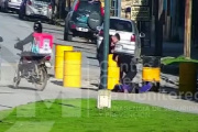 Video: Cámaras del Centro de Monitoreo grabaron la detención de un sospechoso