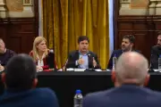 Kicillof se reunió con el Foro de Intendentes Radicales: San Cayetano y Lobería, presentes