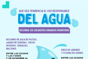 Por la ola de calor limitan el consumo de agua en Necochea