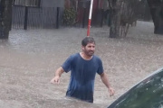 200 mm de lluvia: Dos localidades de Entre Ríos quedaron bajo el agua